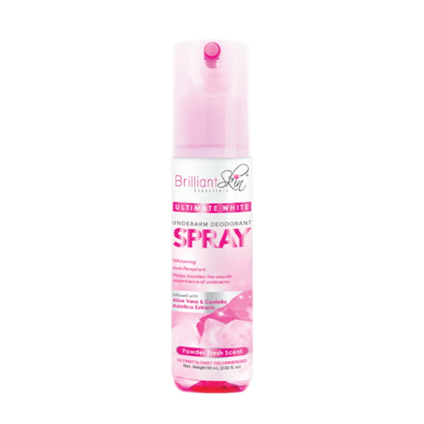 Ultimate White Underarm Deodorant Spray 60ml