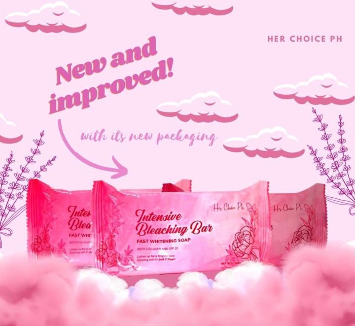 Intensive Bleaching Bar Soap With Collagen And SPF 20