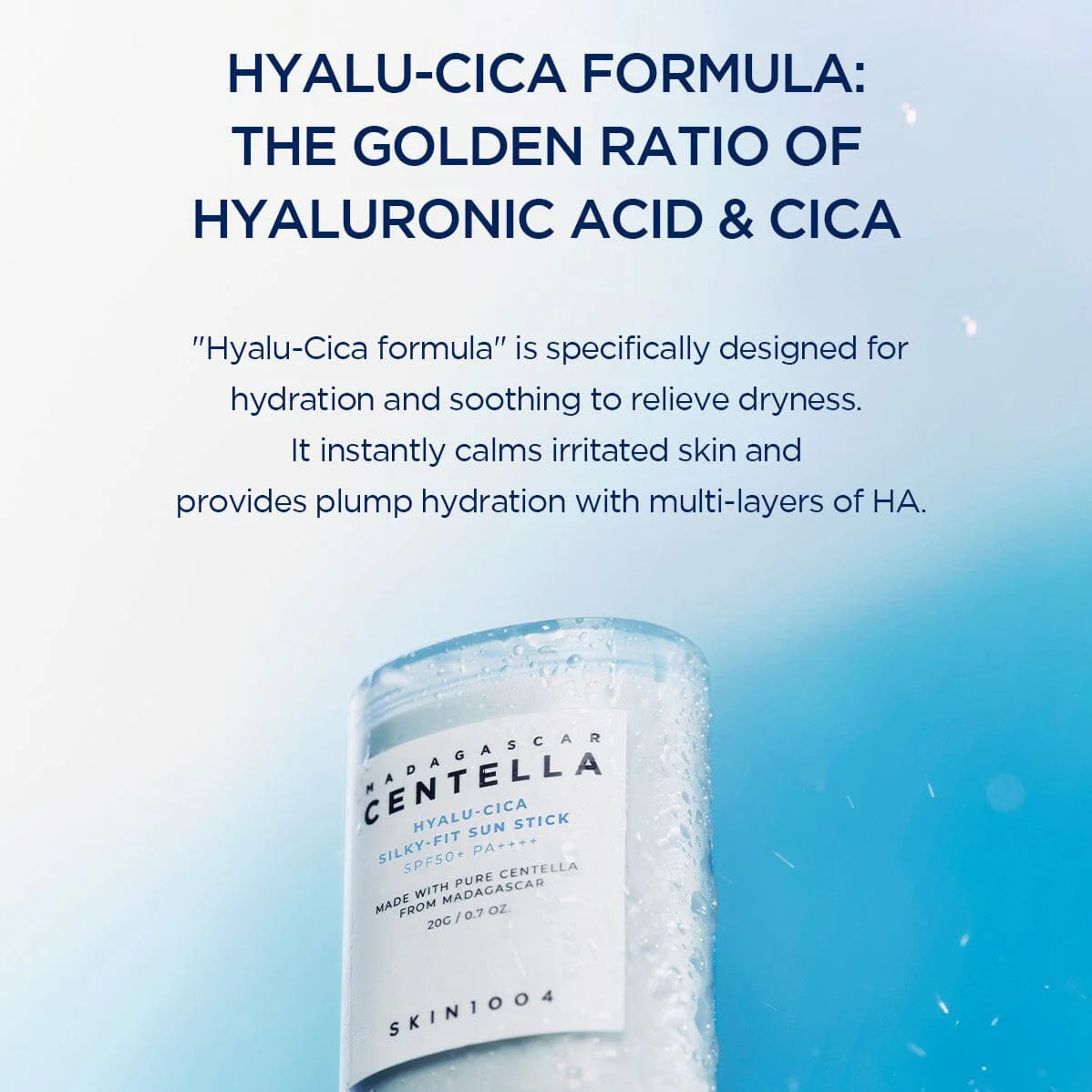 Centella Hyalu-Cica Silky-Fit Sun Stick 20g