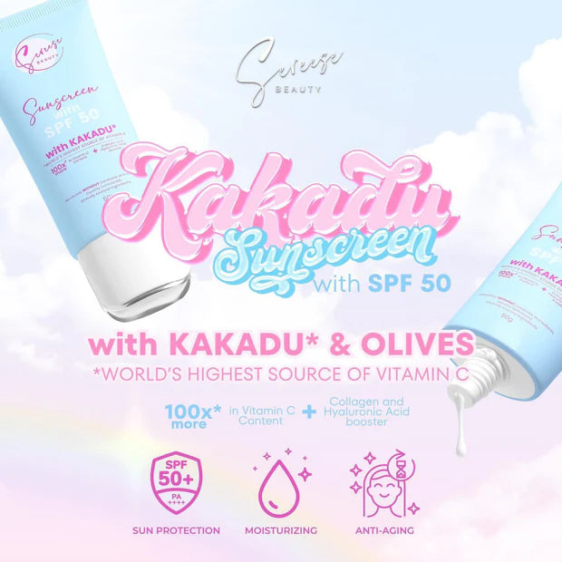 Sunscreen with SPF 50 With Kakadu 50g