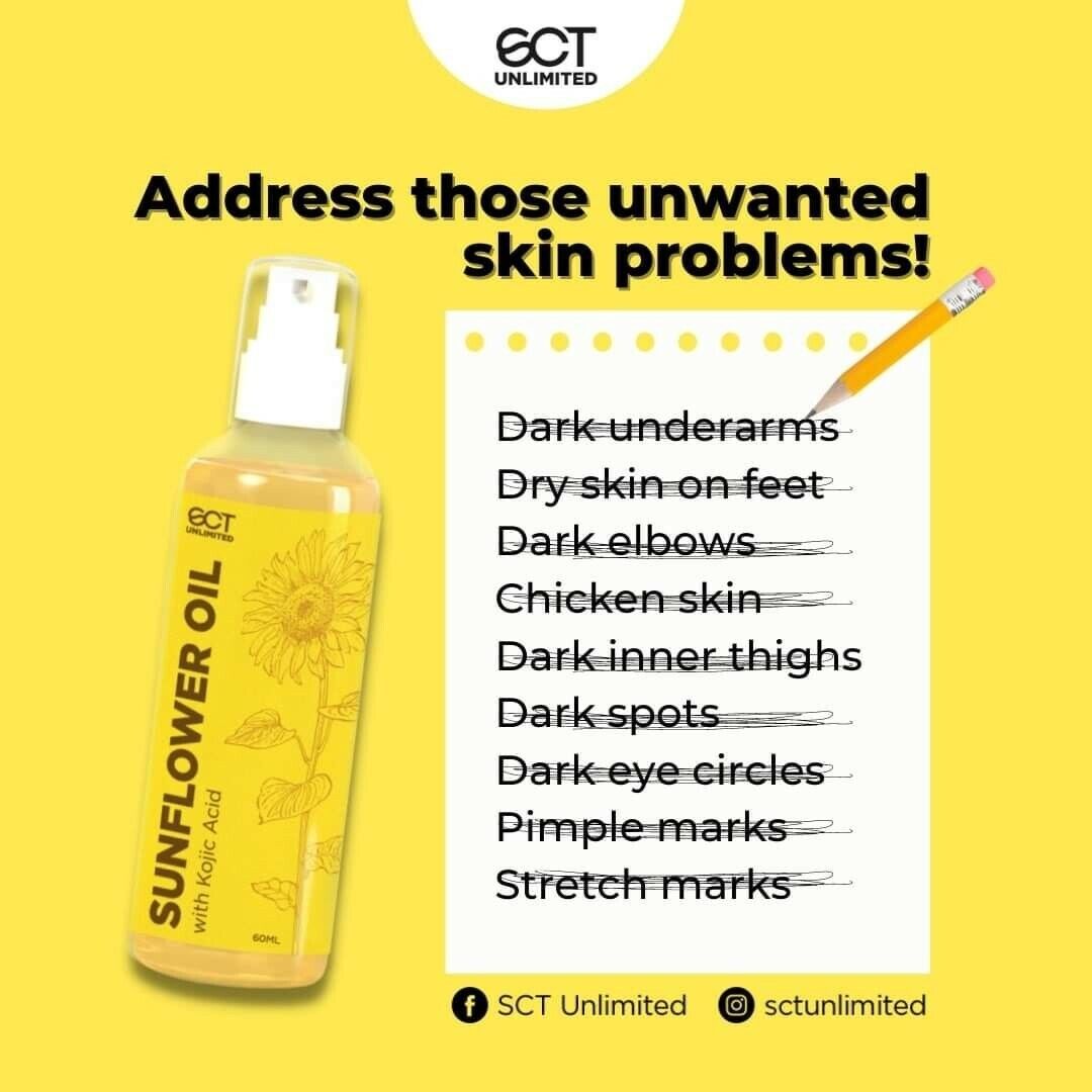 Sunflower Oil With Kojic Acid 60ml