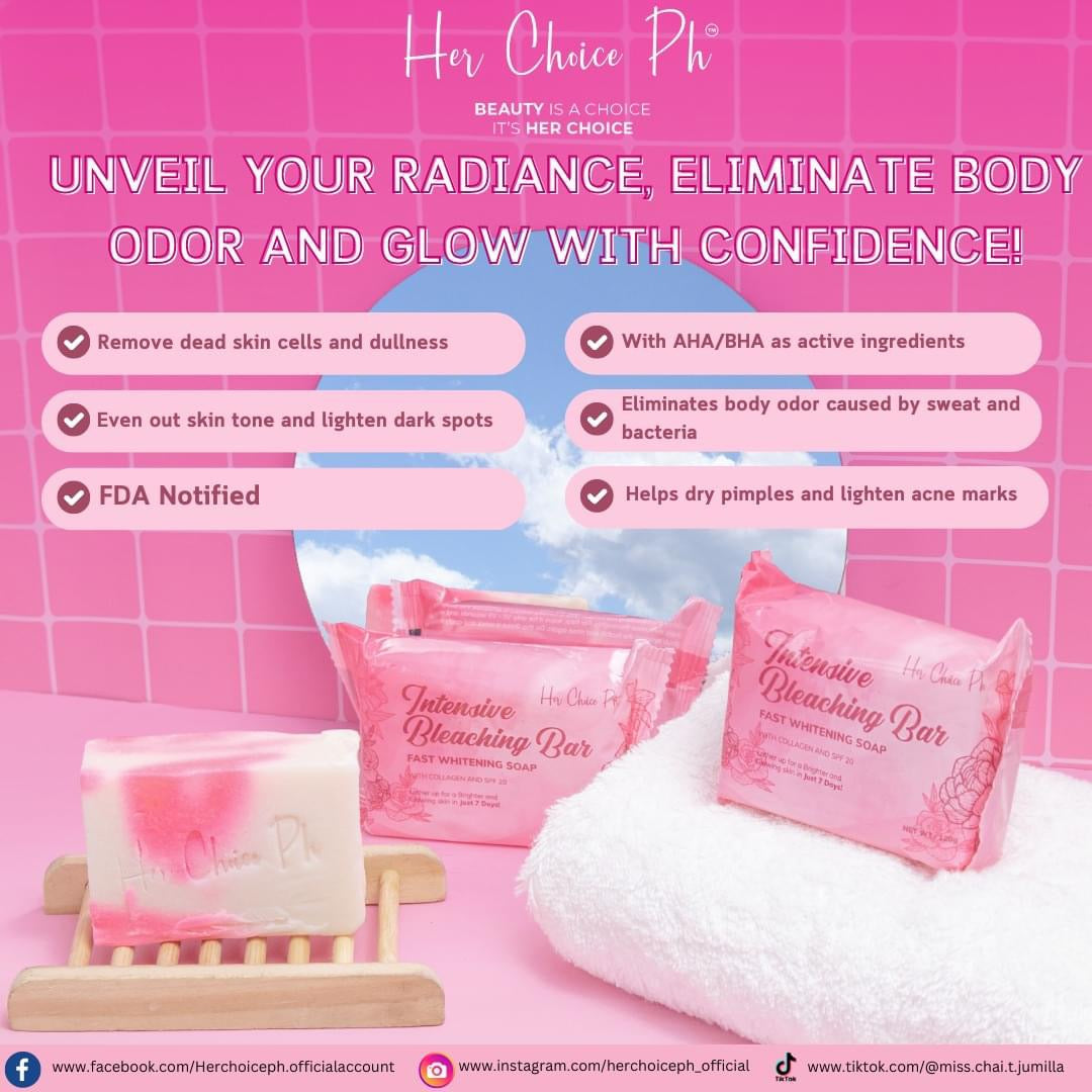 Intensive Bleaching Bar Soap With Collagen And SPF 20