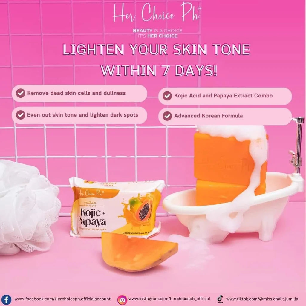 Kojic and Papaya Intense Whitening Soap