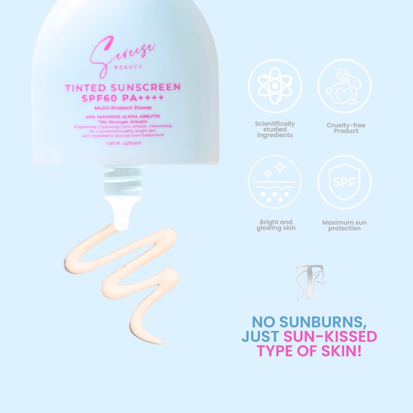 Tinted Sunscreen SPF 60 PA++++ 50ml
