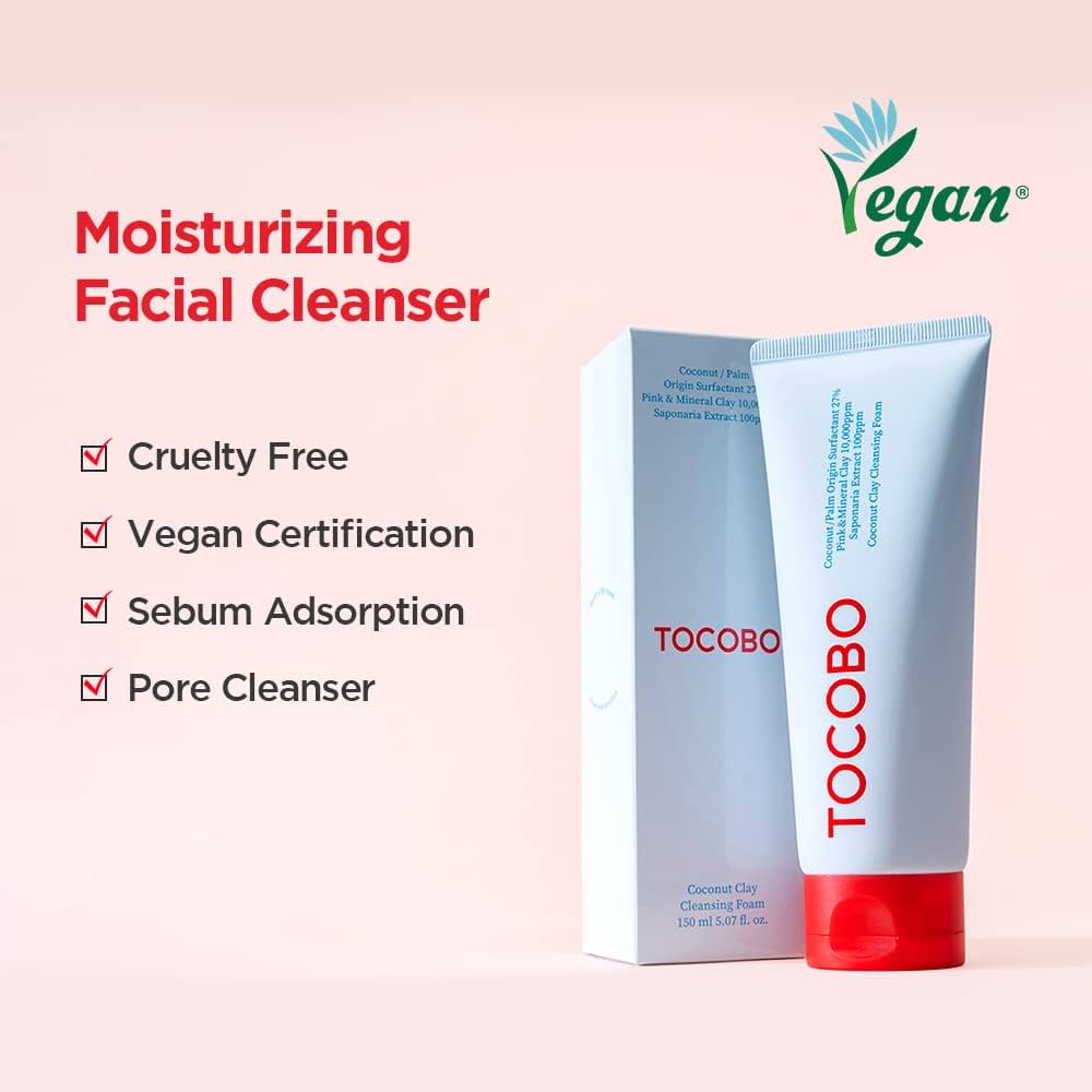 Coconut Clay Cleansing Foam 150ml