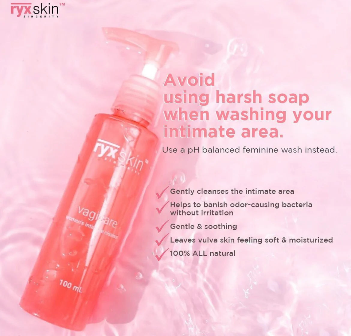 Vagicare Feminine Wash 100ml