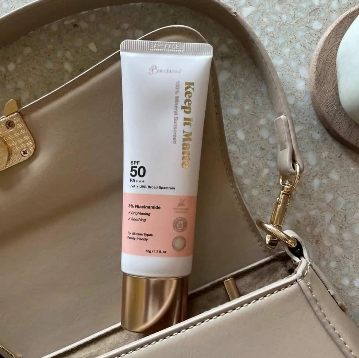 Keep It Matte 100% Mineral Sunscreen SPF 50 PA+++ 50g