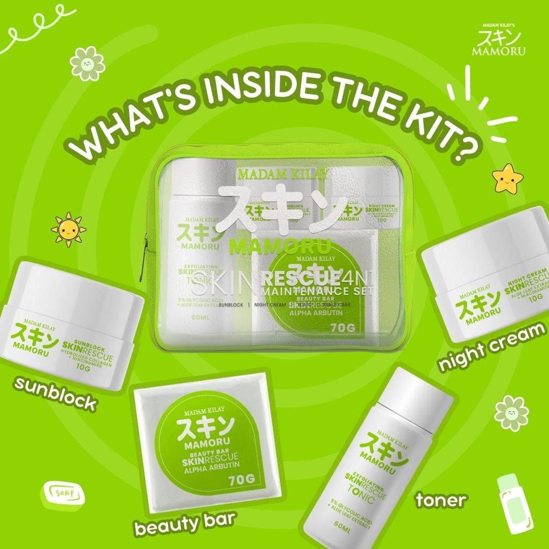 Mamoru Skin Rescue 4in1 Maintenance Set