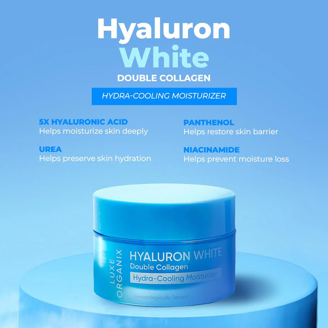 Hyaluron White Double Collagen Moisturizer 50g