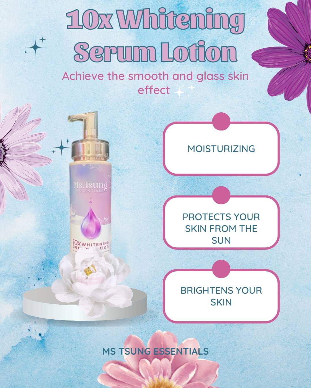 10x Whitening Serum Lotion 250ml