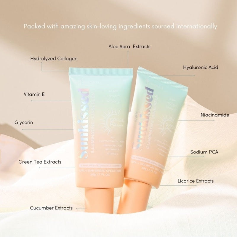 Sunkissed Illuminating Sunscreen 50g