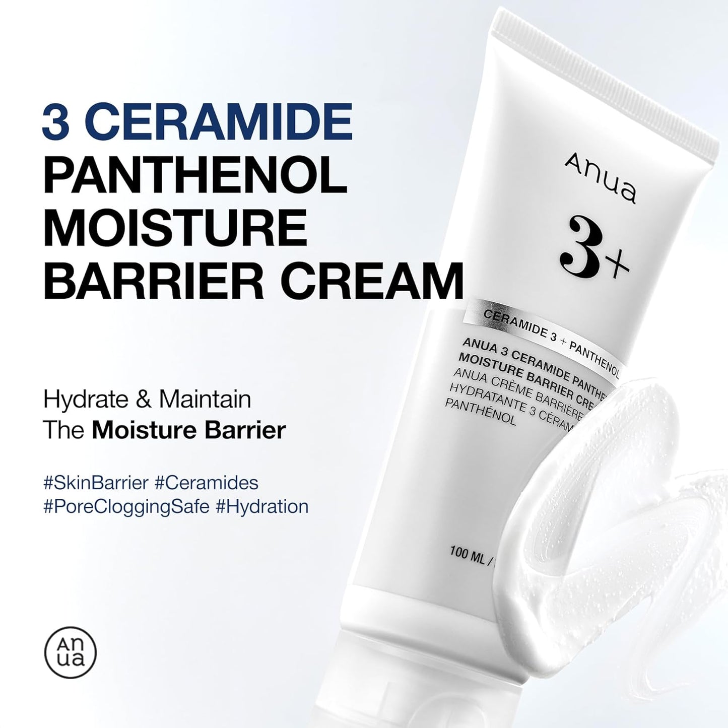 Anua Ceramide 3 + Panthenol Moisture Barrier Cream 100ml