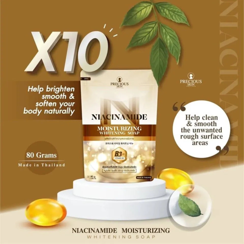 Niacinamide Moisturizing Whitening Soap 80g