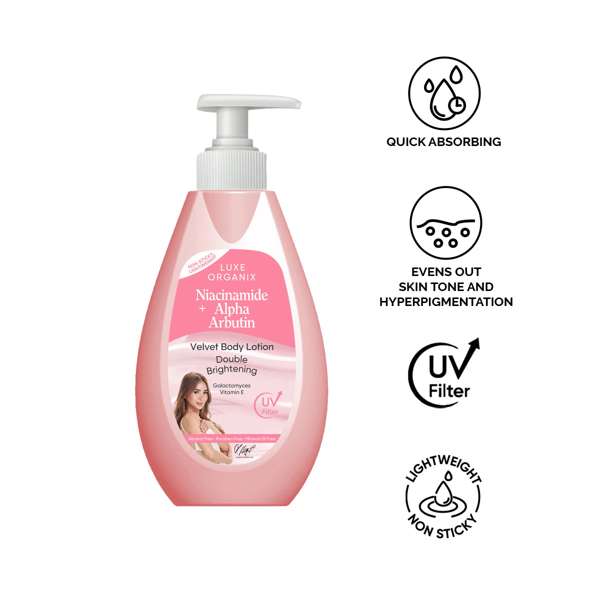 Niacinamide and Alpha Arbutin Velvet Body Lotion 400ml