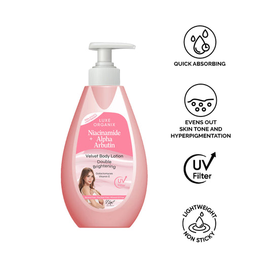 Niacinamide and Alpha Arbutin Velvet Body Lotion 400ml