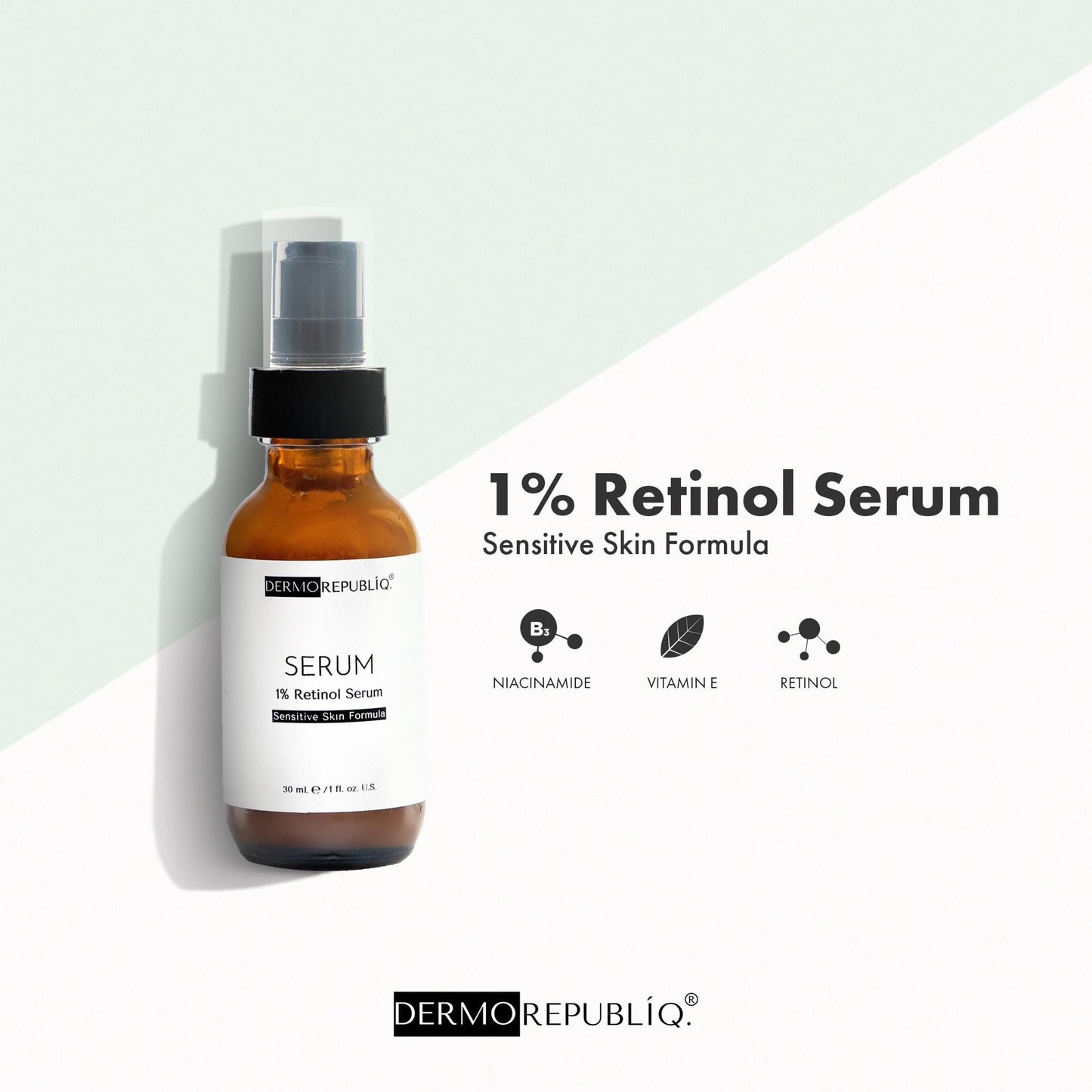 1% Retinol Sensitive Skin Formula Serum 30ml