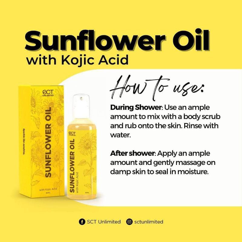 Sunflower Oil With Kojic Acid 60ml