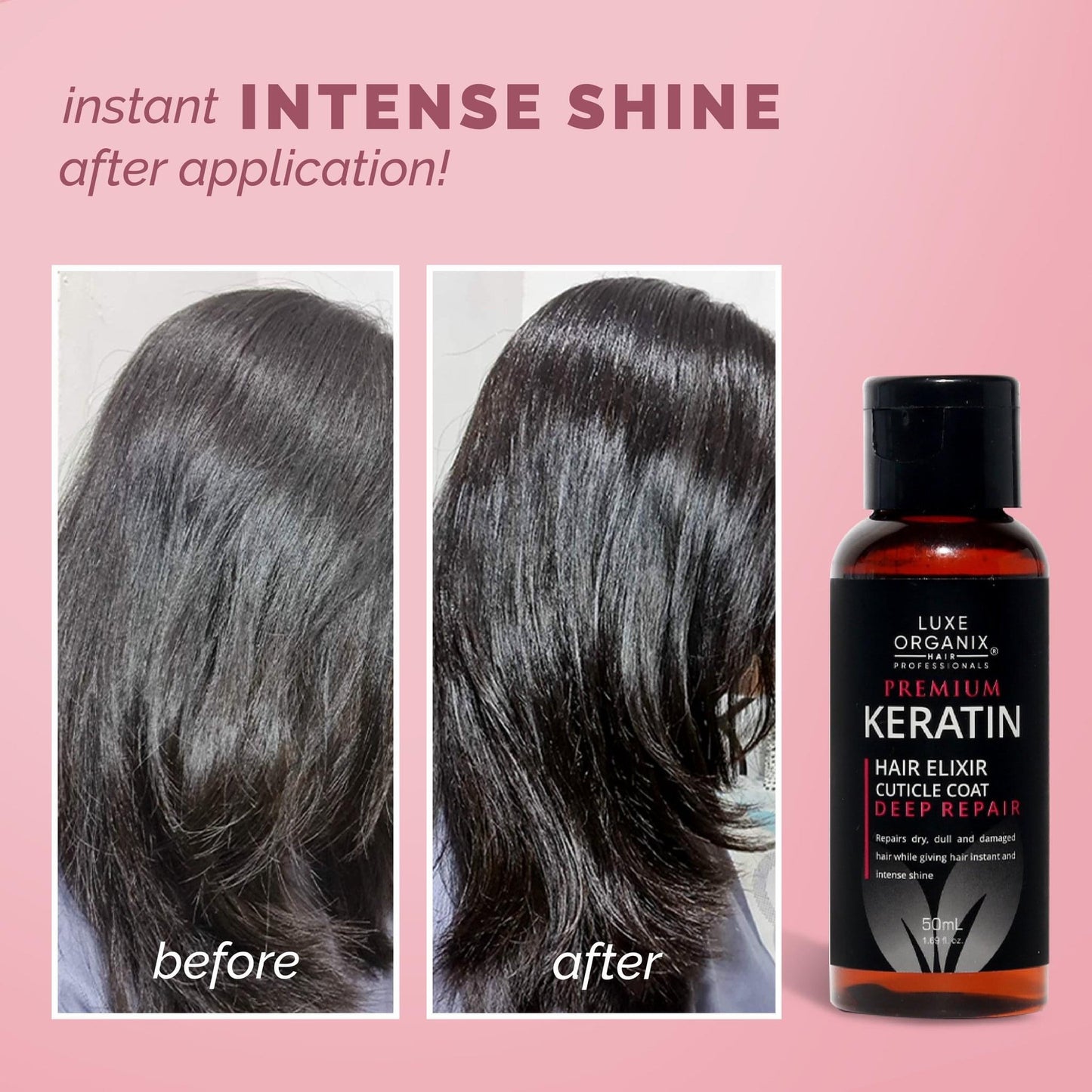 Premium Keratin Hair Serum Cuticle Coat 50ml