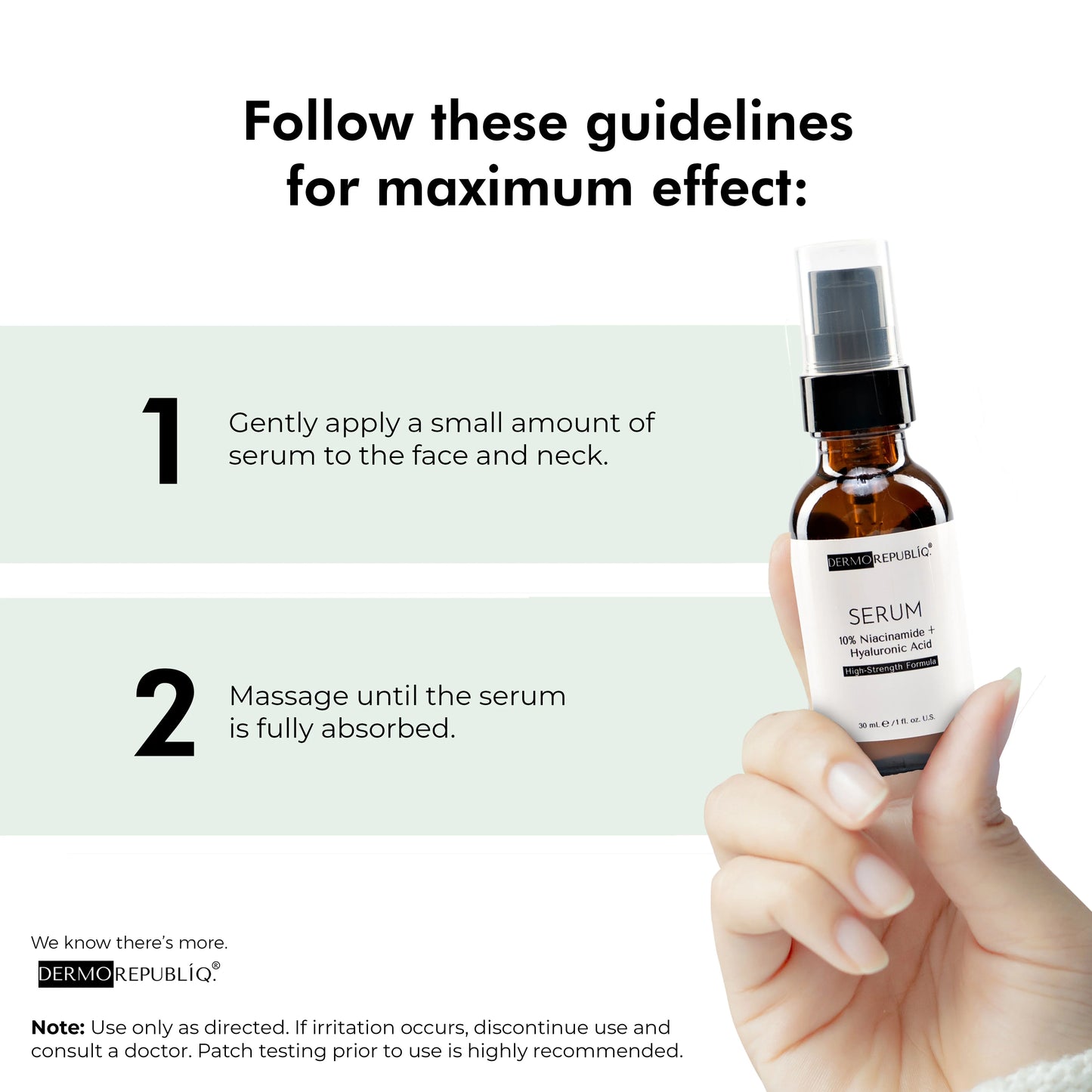 5% Niacinamide Serum + HA Sensitive Skin Formula 30ml