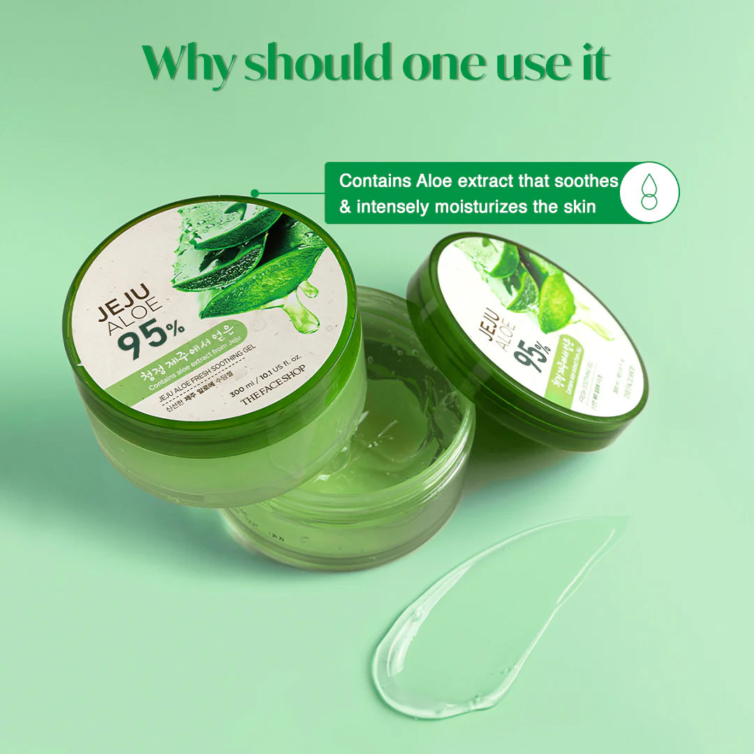 Jeju Aloe Fresh Soothing Tub Gel 300ml