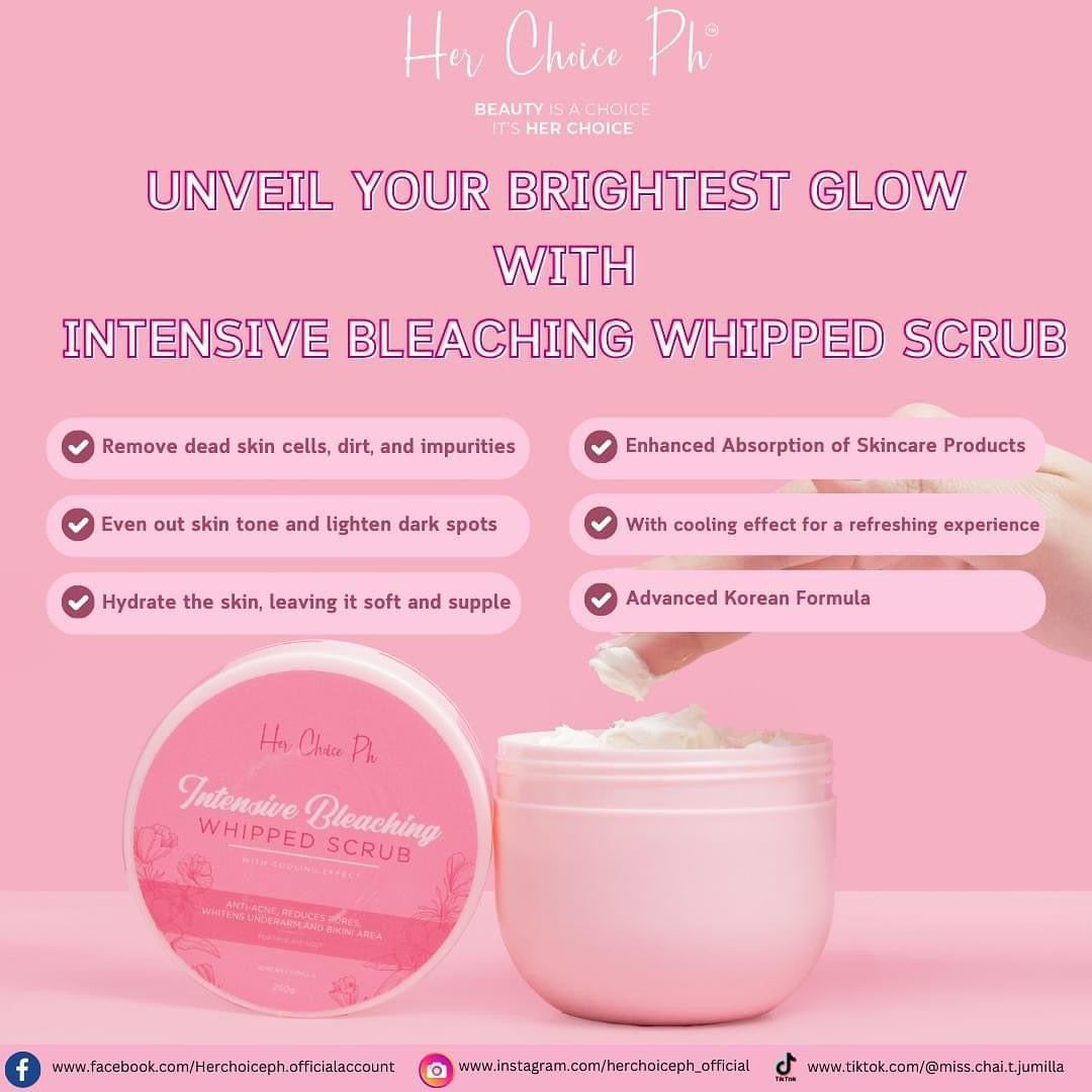 Intensive Bleaching Whipped Scrub