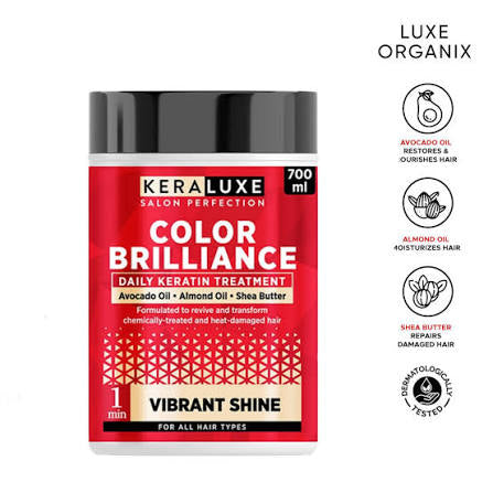Daily Keratin Treatment Vibrant Shine 700ml Buy 1 Take 1