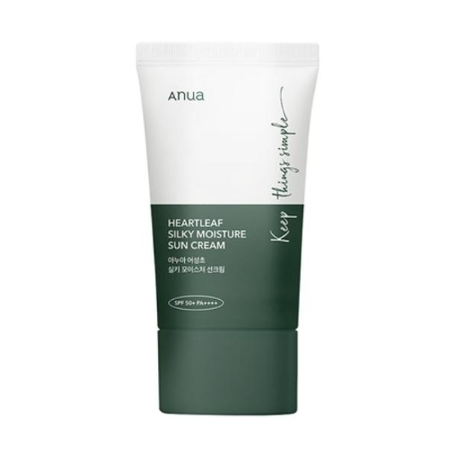 Heartleaf Silky Moisture Sun Cream (SPF 50+ PA++++) 50ml