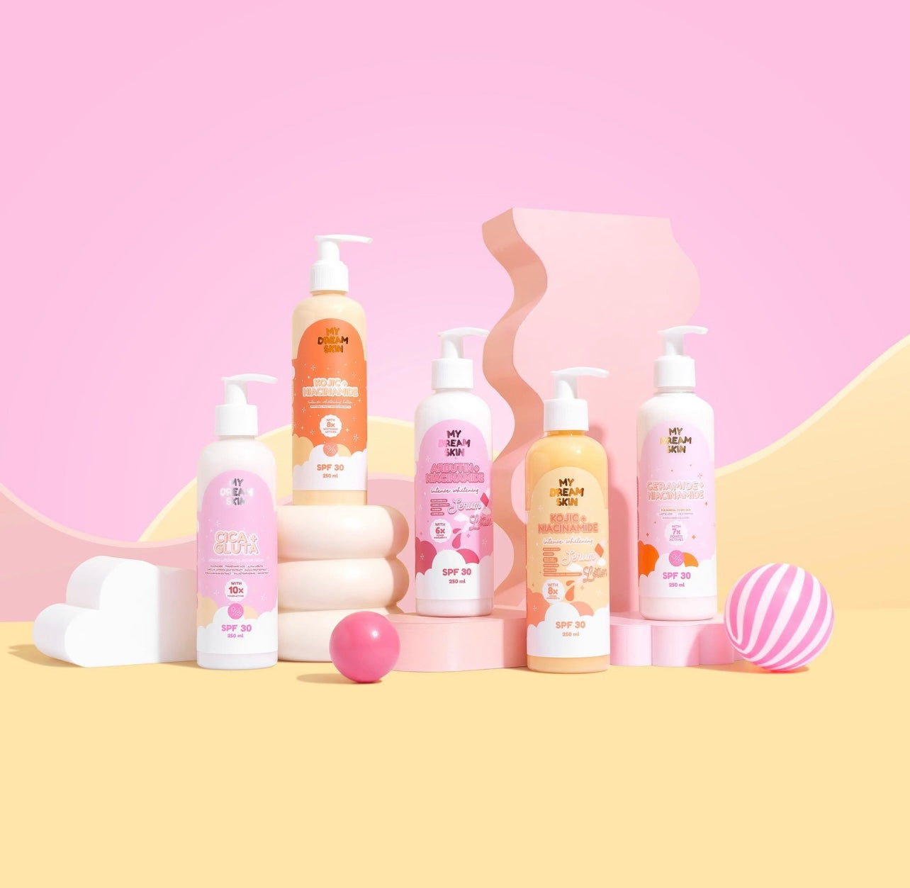 Kojic + Niacinamide Intense Whitening Serum Lotion 250ml