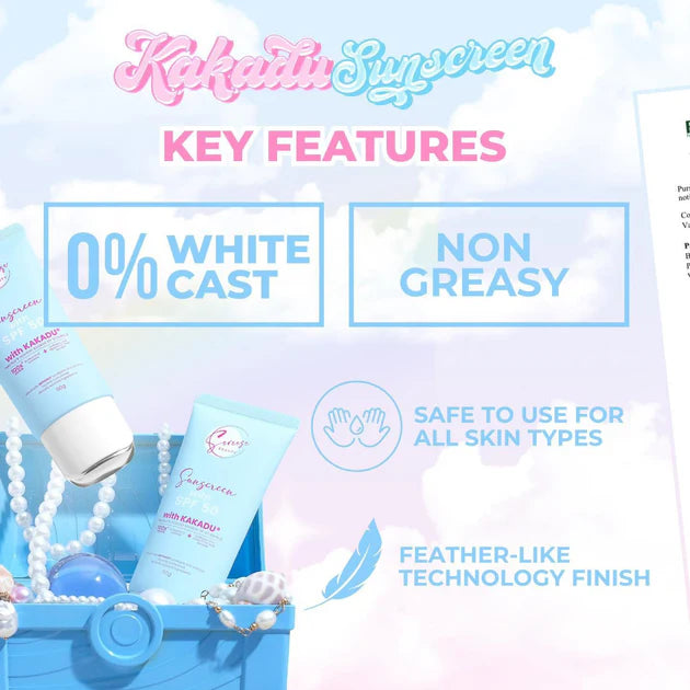 Sunscreen with SPF 50 With Kakadu 50g