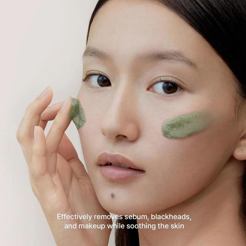 Green Tea + LHA Deep Pore Rice Cake Cleanser + Salicylic Acid 150g