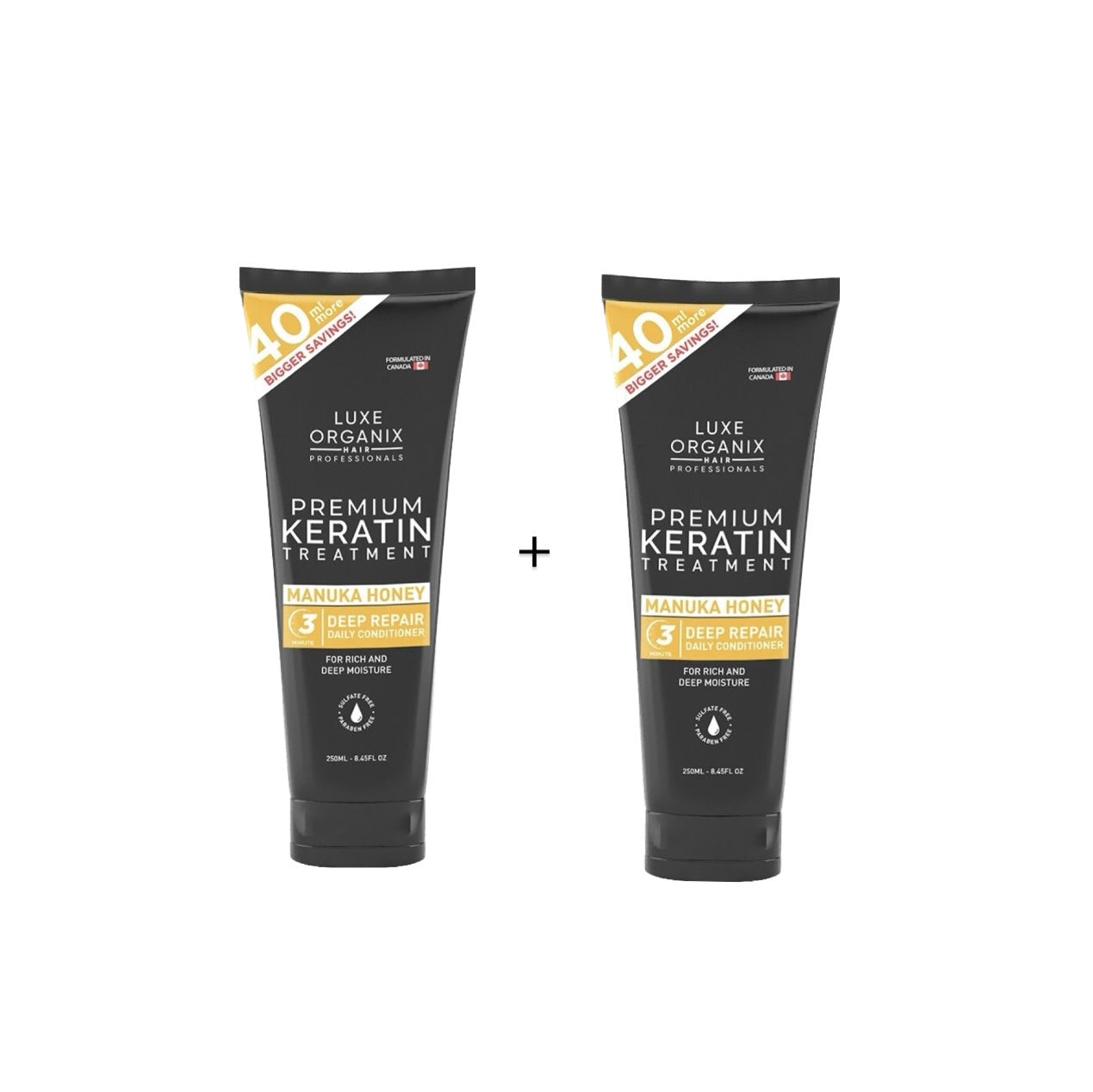 Premium Keratin Treatment Manuka Honey Conditioner 250ml (Buy 1 Take 1) Expiry Date November 2027