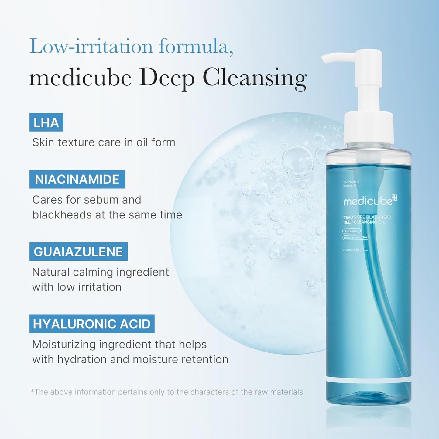 Zero Pore Blackhead Deep Cleansing Oil 205ml