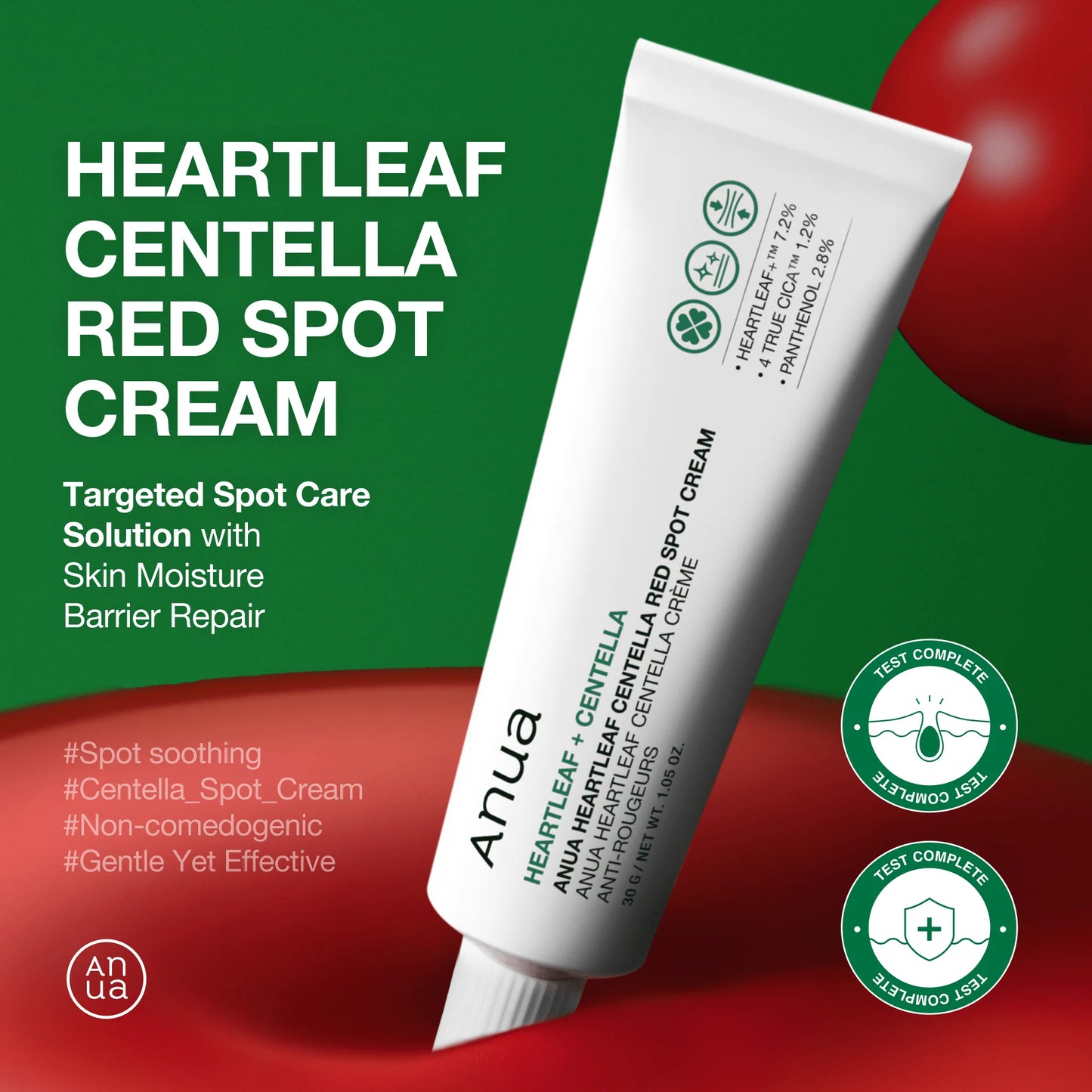 Heartleaf Centella Red Spot Cream 30g