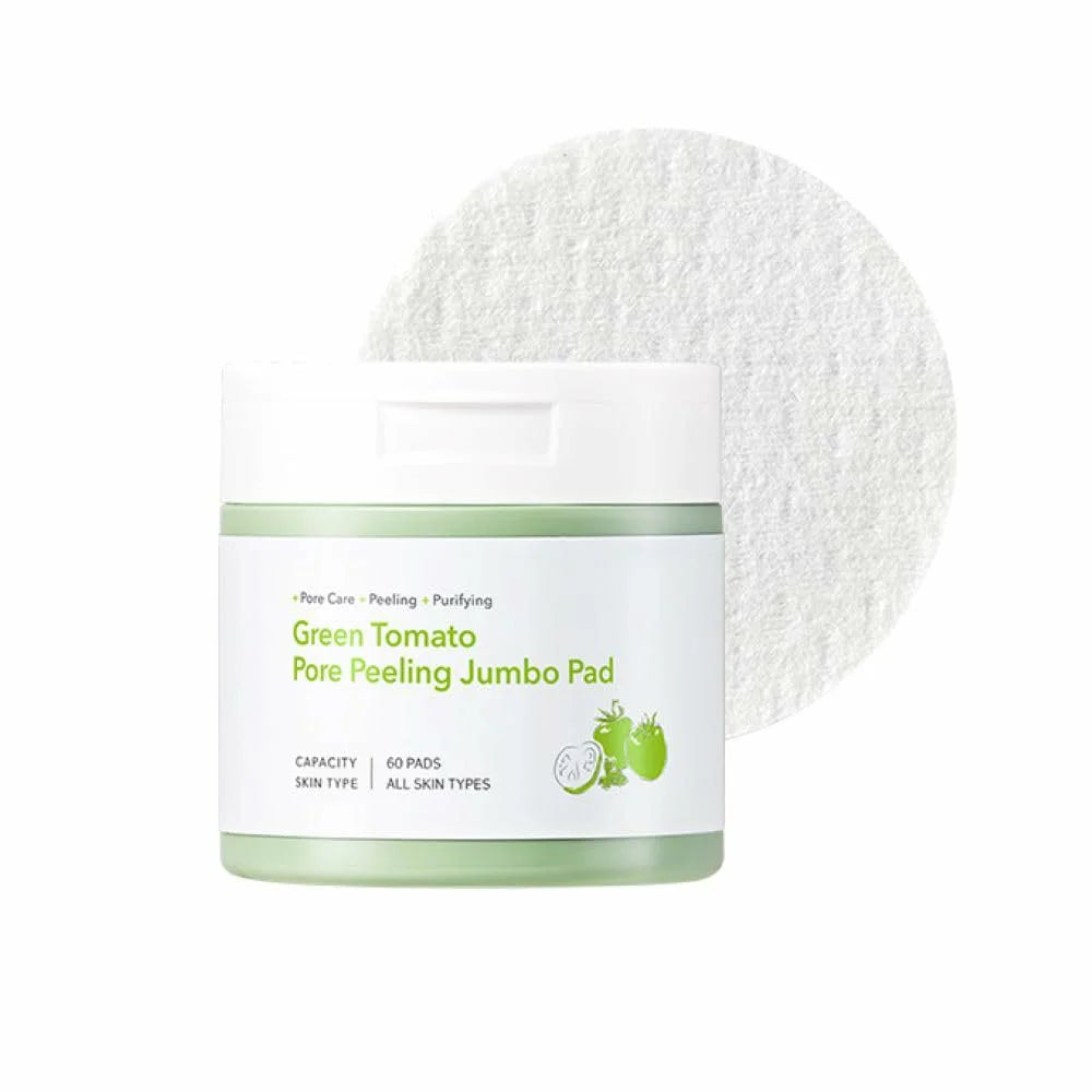 Green Tomato Pore Peeling Jumbo Pad (60ea) 180ml