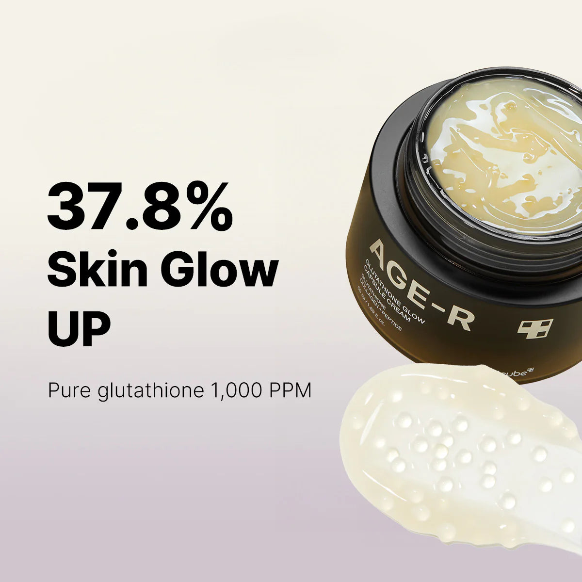 AGE-R Glutathione Glow Capsule Cream 50ml