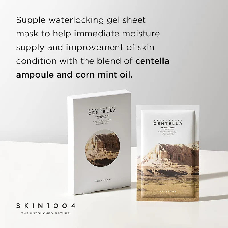 Madagascar Centella Watergel Sheet Ampoule Mask 25ml