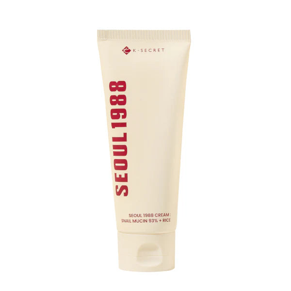 Seoul 1988 Cream:Snail Mucin 93% + Rice 100ml