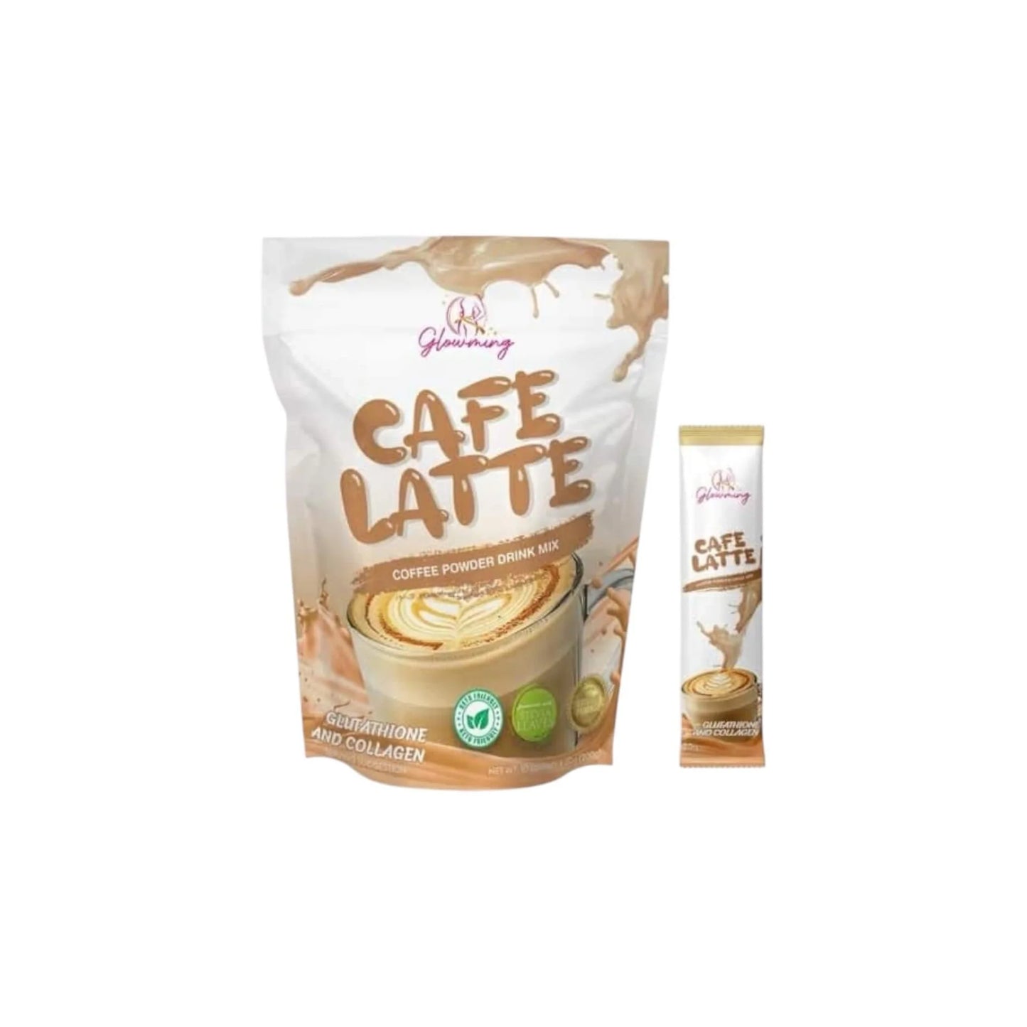 Cafe Latte Coffee Powder Drink Mix (10 Sachets)