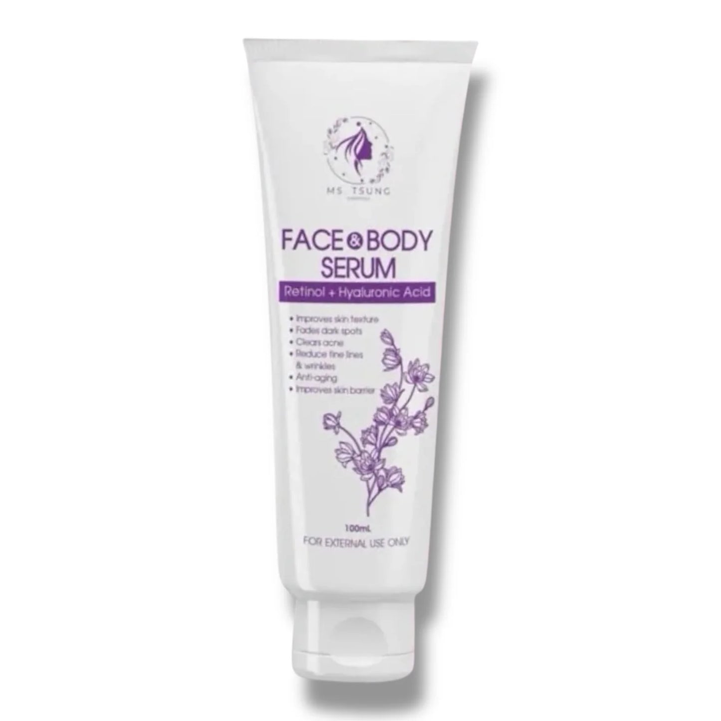 Face & Body Serum Retinol + Hyaluronic Acid 100ml