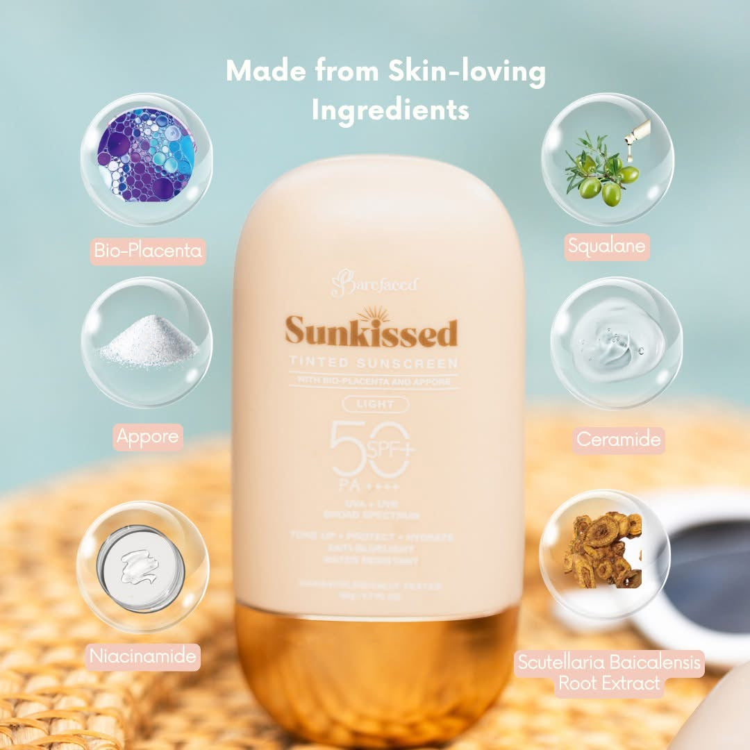 Sunkissed Tinted Sunscreen Light 50g