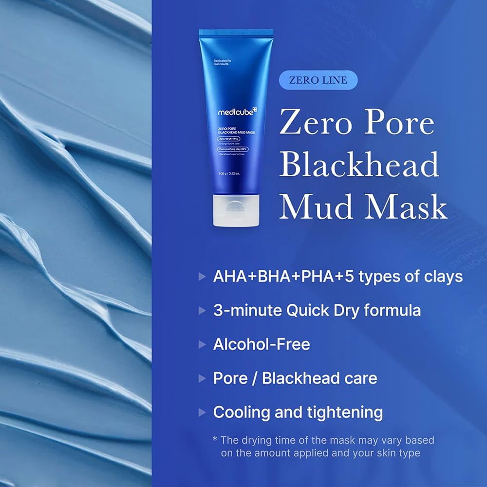 Zero Pore Blackhead Mud Mask 100g