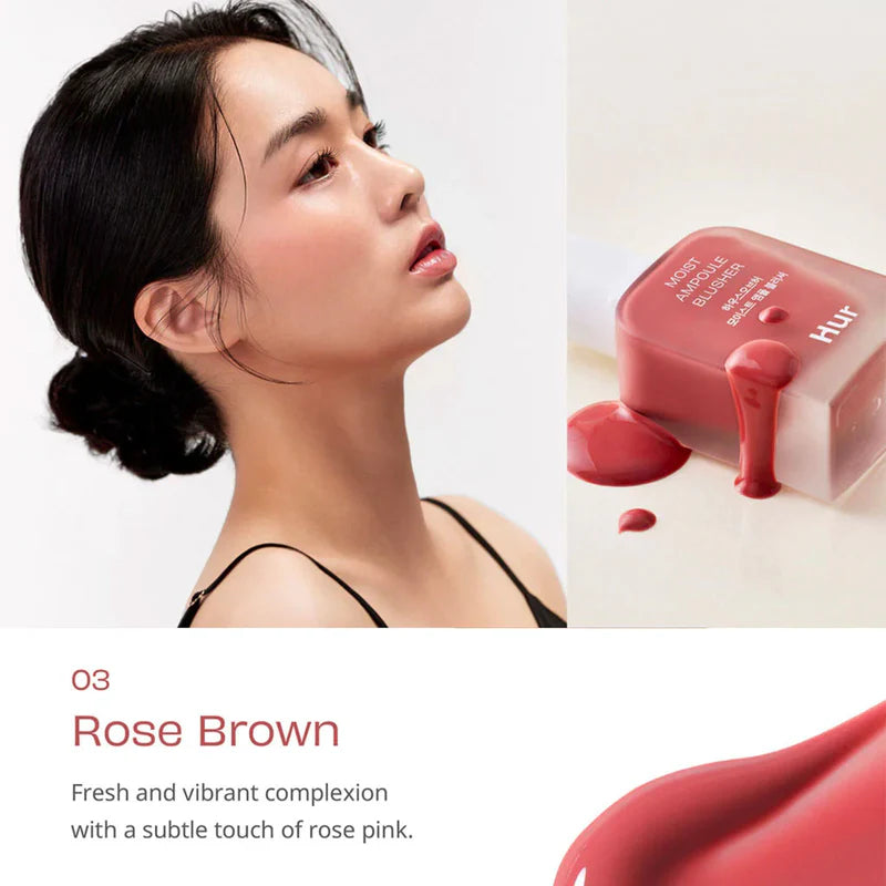 Moist Ampoule Blusher 03 Rose Brown 20ml