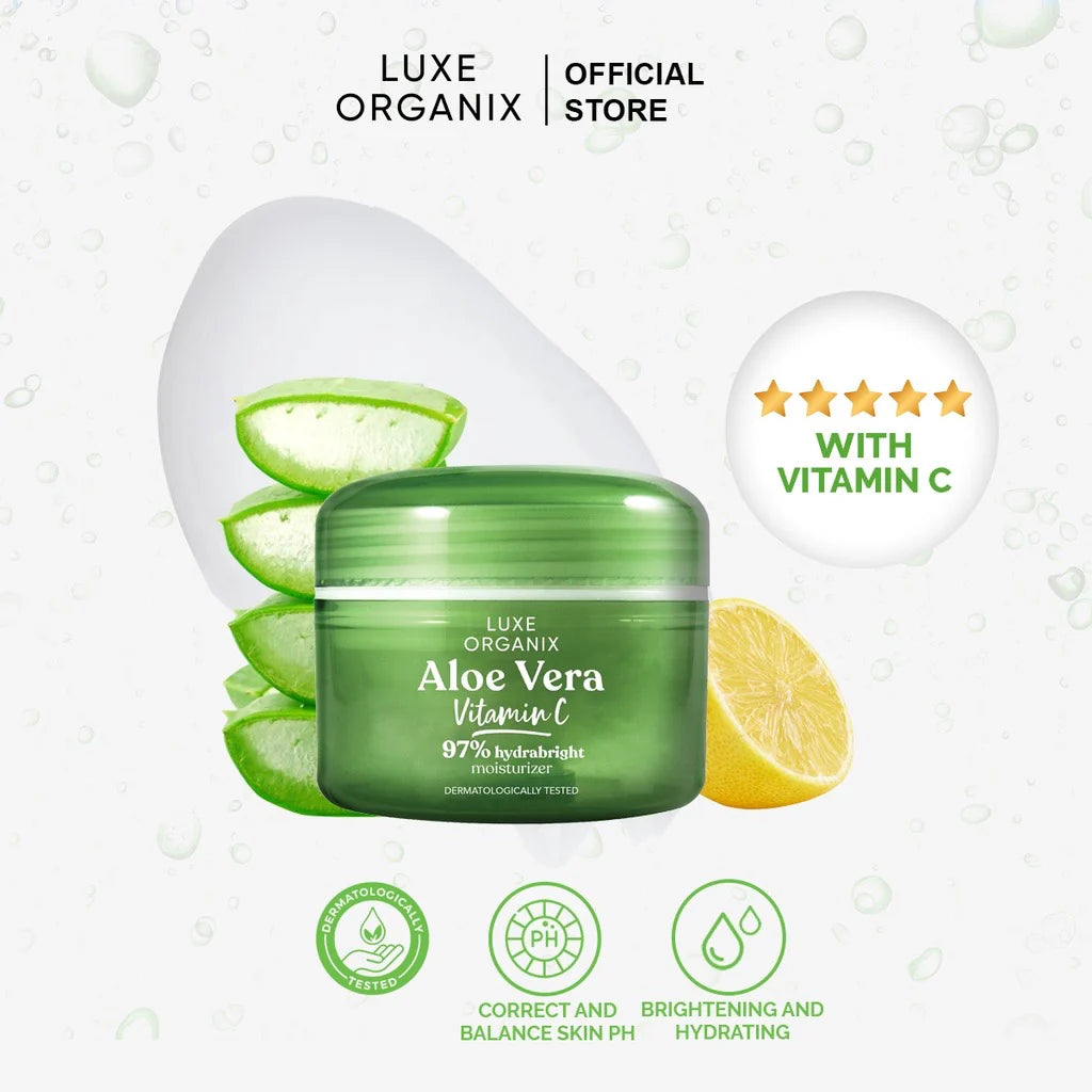 Aloe Vera Vitamin C 97% Hydrabright Moisturizer 50g