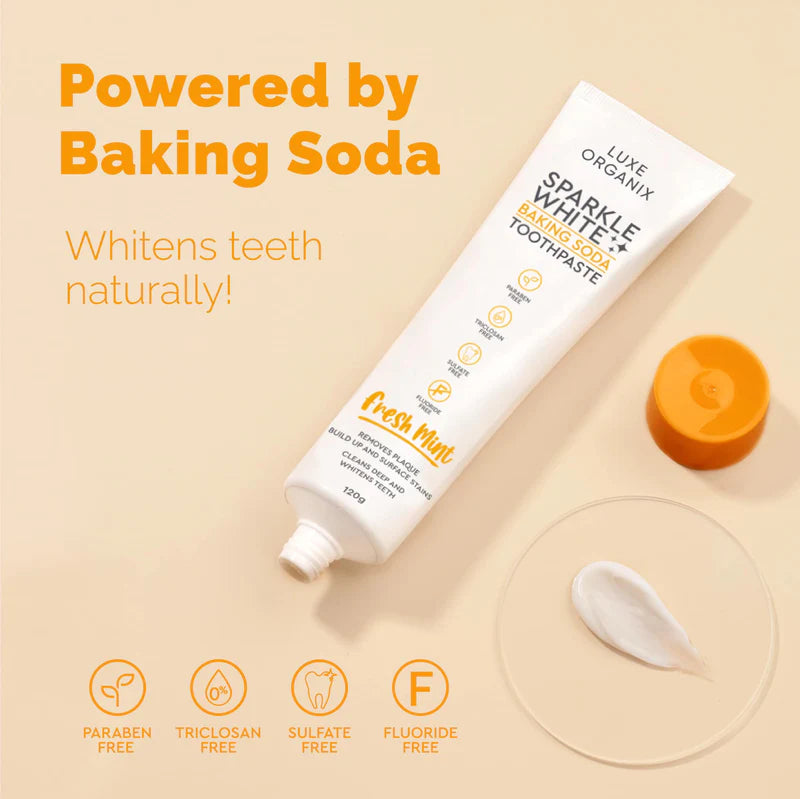 Sparkle White Baking Soda Toothpaste 120g