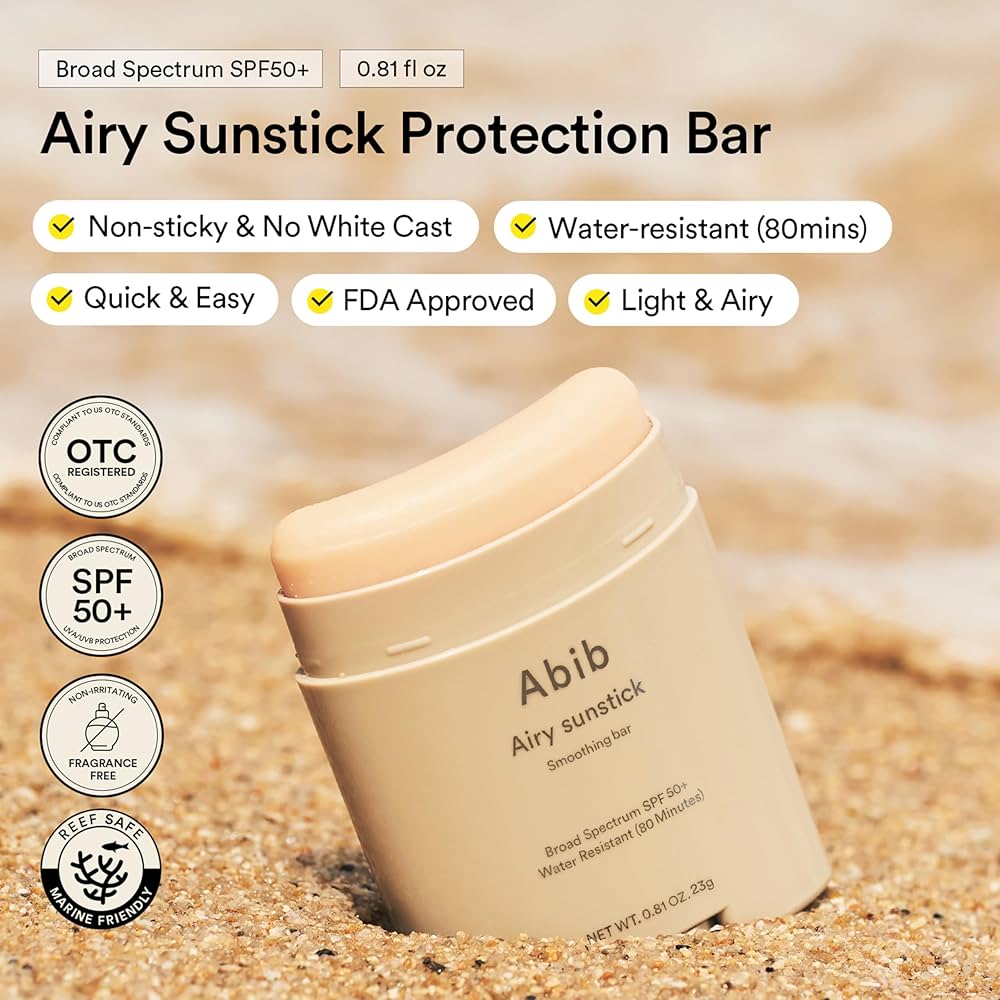 Airy Sunstick Smoothing Bar SPF 50+ PA++++ 23g