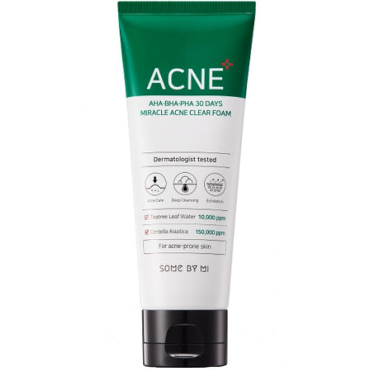 AHA, BHA, PHA 30 Days Miracle Acne Clear Foam 100ml