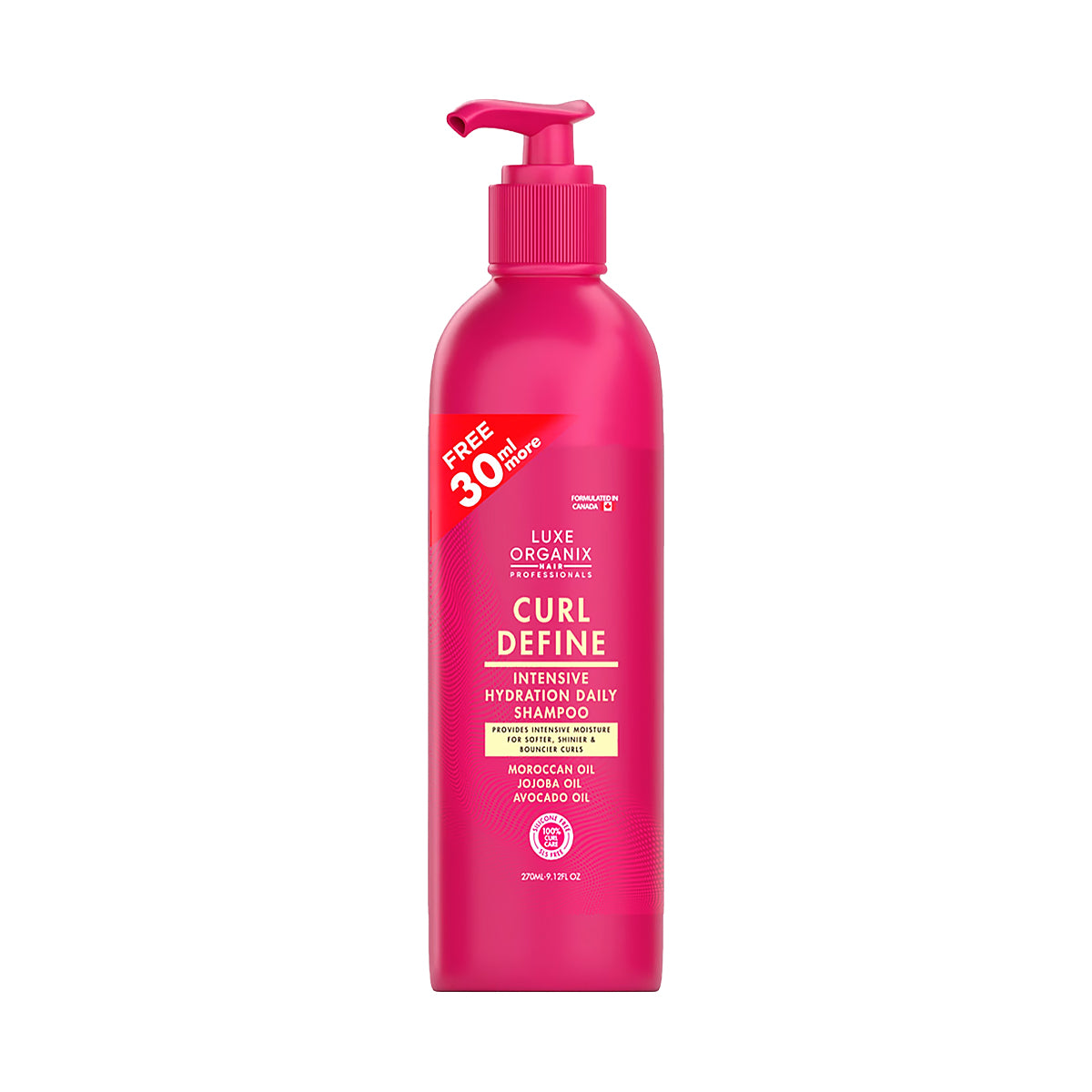 Luxe Organix Curl Define Intensive Hydration Daily Shampoo 270ml