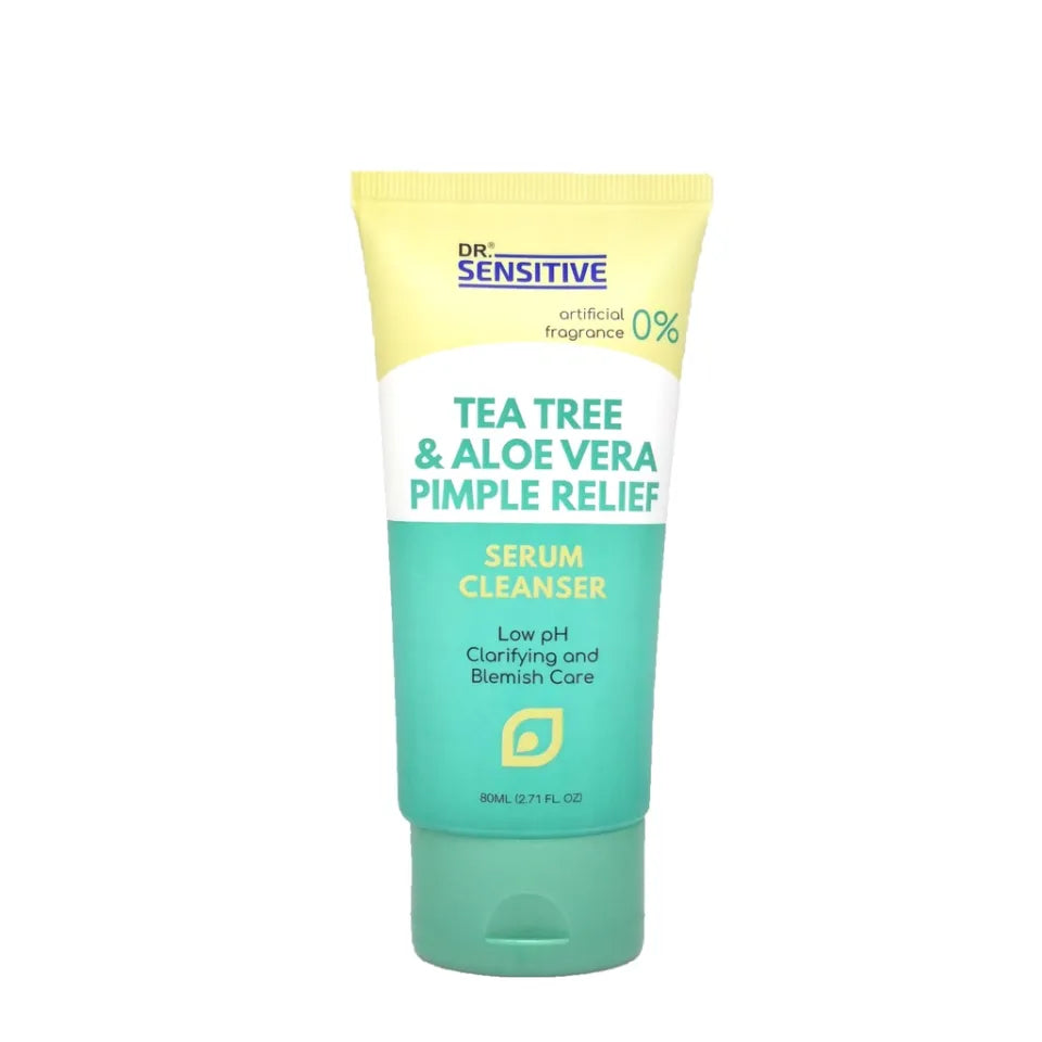 Tea Tree and Aloe Vera Pimple Relief Serum Cleanser 80ml