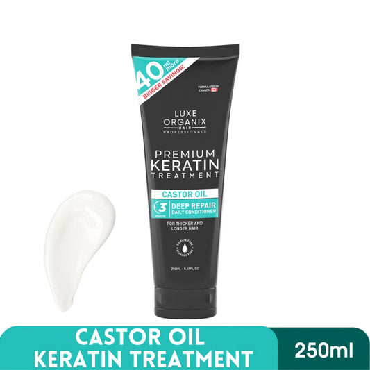 Premium Keratin Treatment Castor Oil Conditioner 250ml