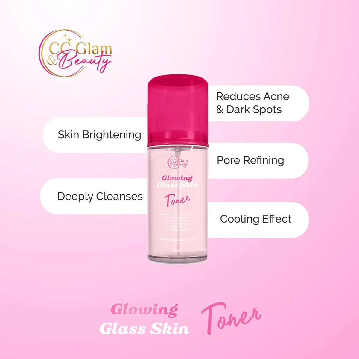 Glowing Glass Skin Toner 75ml